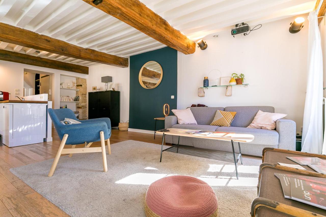 Appartement LE ROUSSEAU charme et authenticité- SRloc à Dijon Extérieur photo